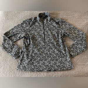Spyder Active Women's Half Zip Fleece Pullover Jacket 100% Polyester Size XXL